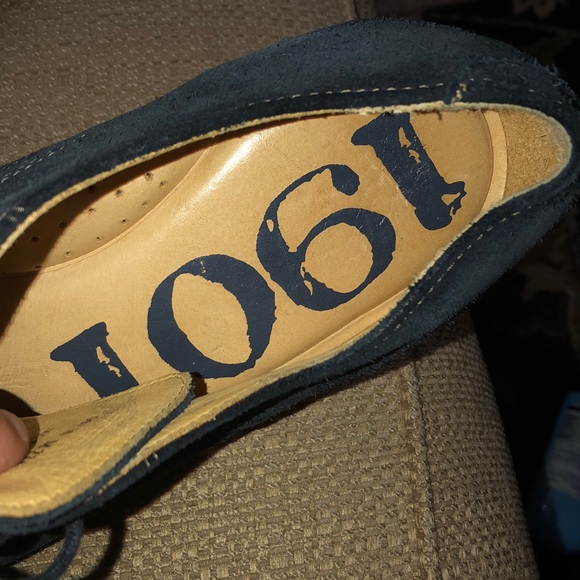 Mens navy shoes - Picture 2 of 16